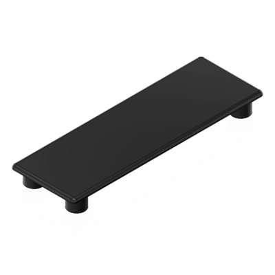 60-140-1 MODULAR SOLUTIONS POLYAMIDE PART END CAP 45MM X 135MM BLACK